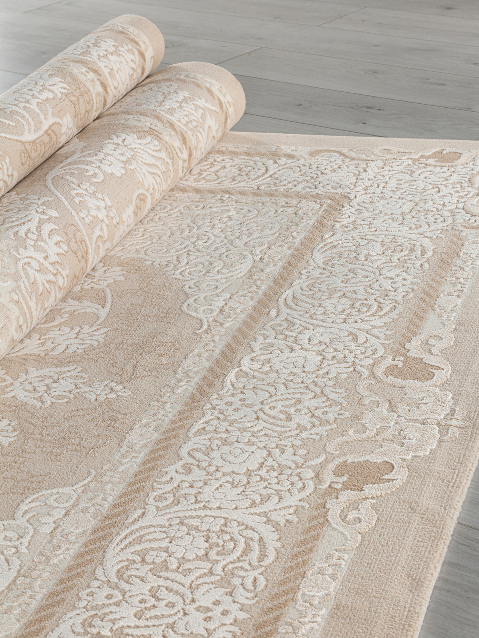 SIESTA - M048A - WHITE / LIGHT BEIGE