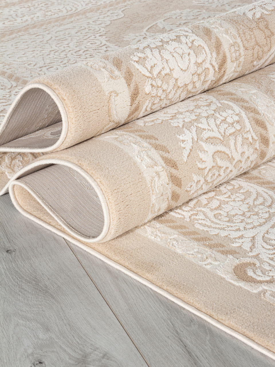 SIESTA - M048A - WHITE / LIGHT BEIGE