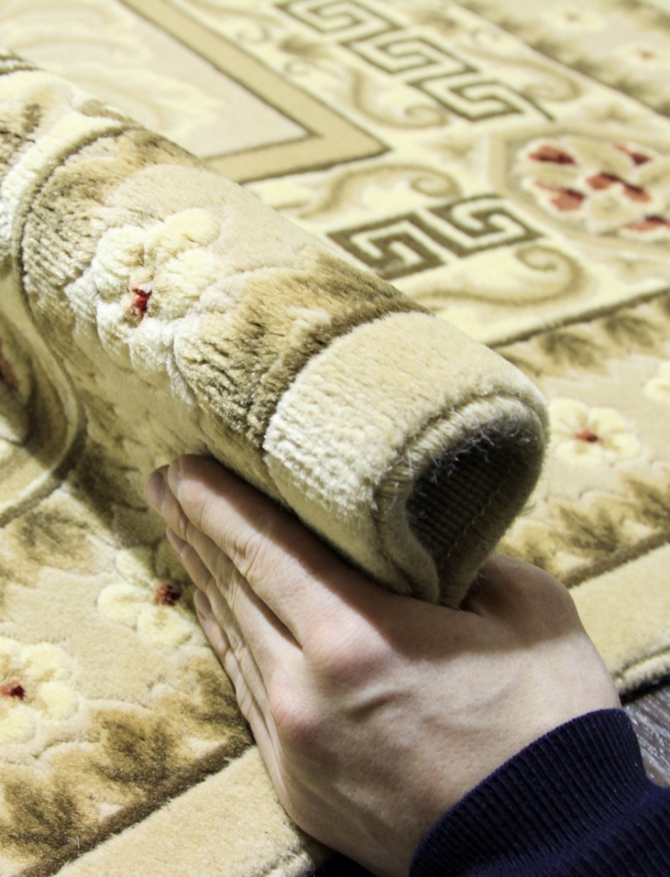 Woolen Machine-made carpets - ZY2338MB - CREAM