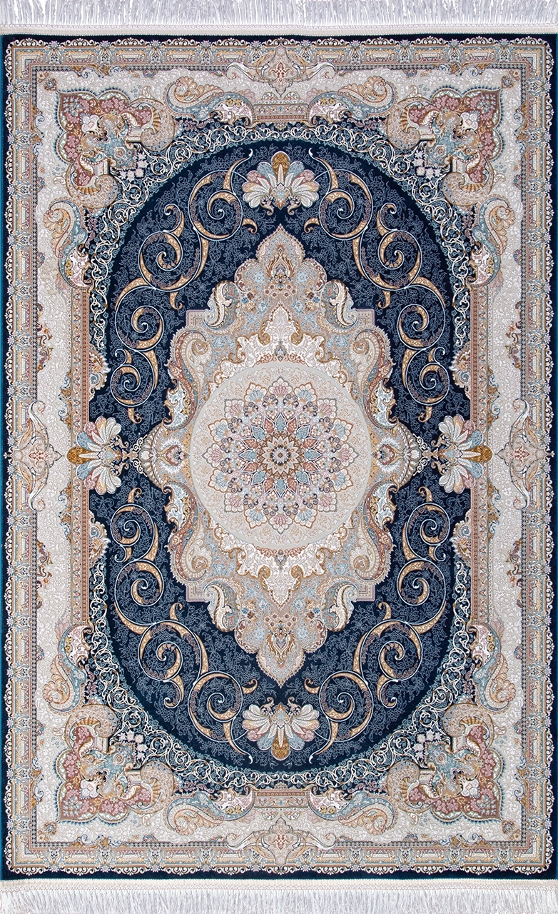 Ковер 144 - DARK BLUE - Прямоугольник - коллекция FARSI 1500 - фото 2