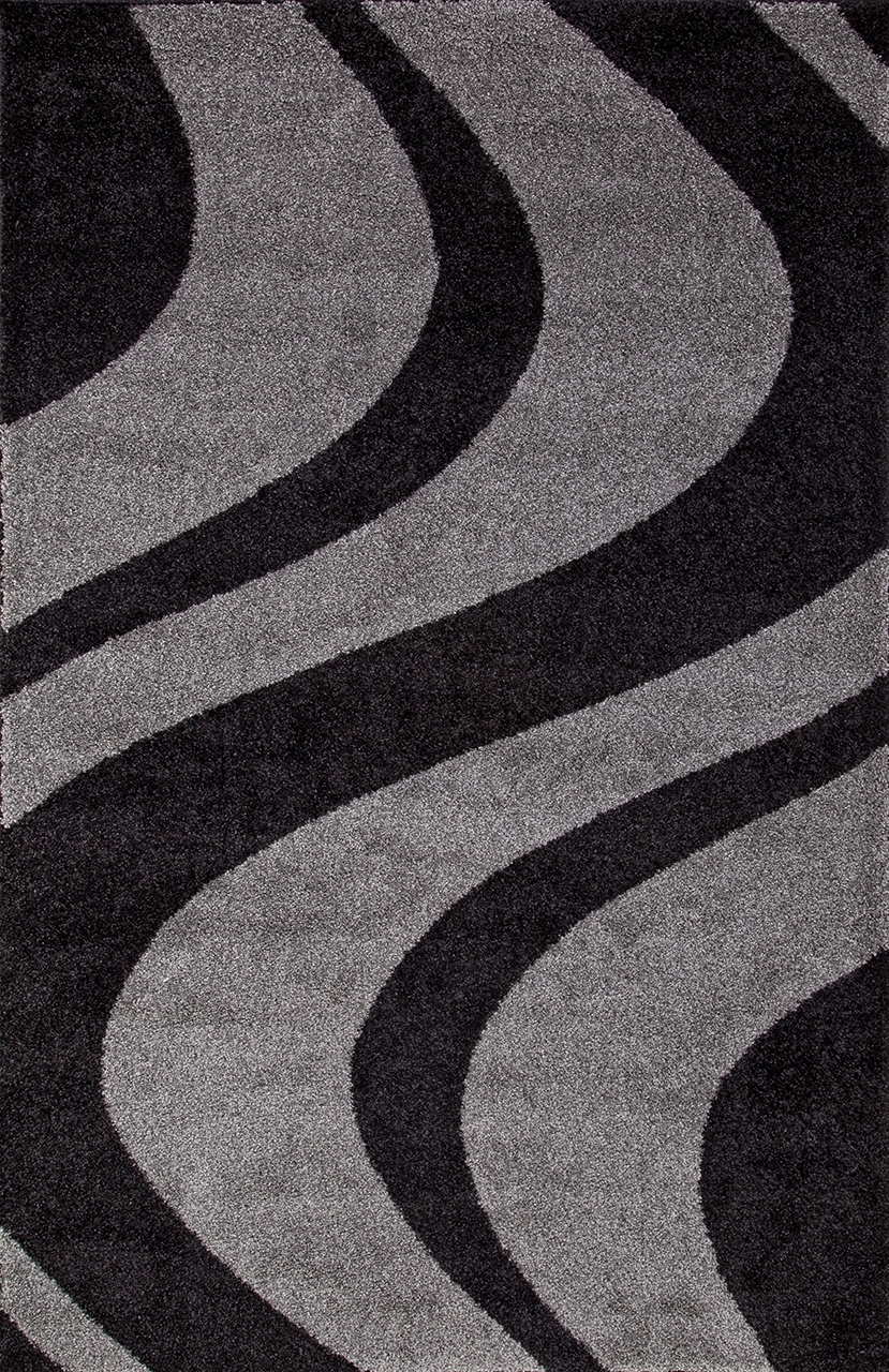 Ковер t617 - GRAY-BLACK - Прямоугольник - коллекция PLATINUM - фото 2
