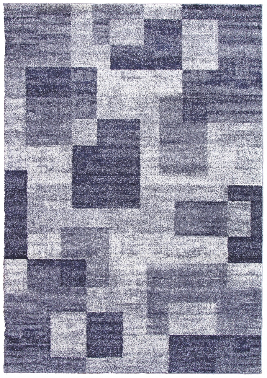 Ковер t635 - BLUE - Прямоугольник - коллекция PLATINUM