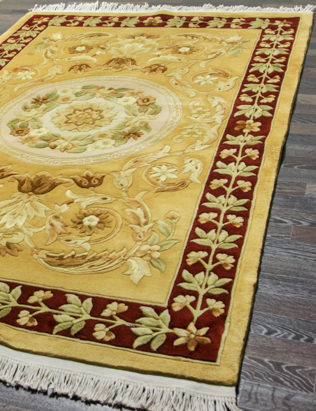 Ковер SHD-3 - BEIGE-RED - Прямоугольник