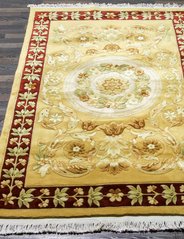 Ковер SHD-3 - BEIGE-RED - Прямоугольник