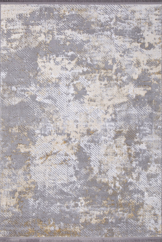 Ковер LP 286 - GREY / GOLD - Прямоугольник