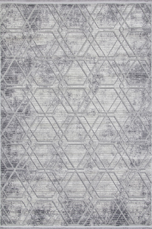 Ковер 22366A - GREY / L.GREY - Прямоугольник