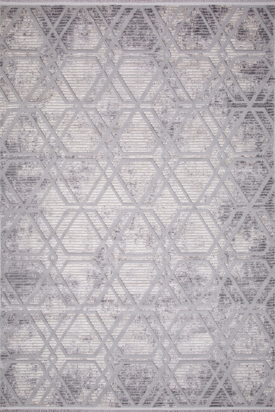 Ковер 22366A - GREY SHR / L.GREY - Прямоугольник