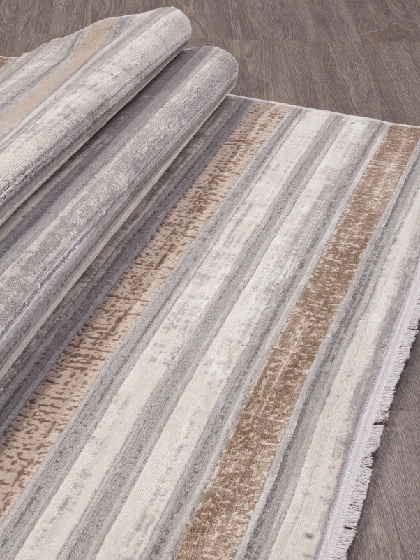 Ковер 23903A - L.GREY / BROWN - Прямоугольник