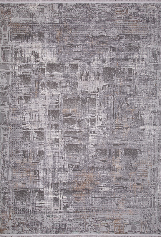 Ковер 25015A - GREY / GREY - Прямоугольник