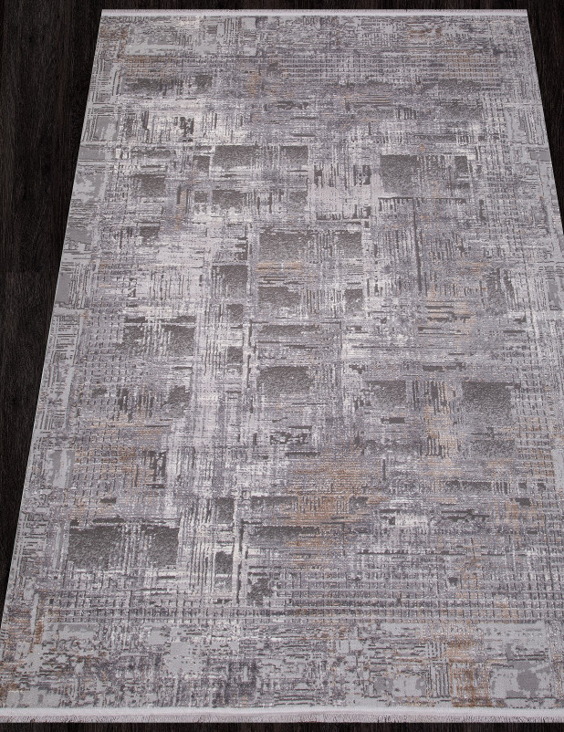 Ковер 25015A - GREY / GREY - Прямоугольник