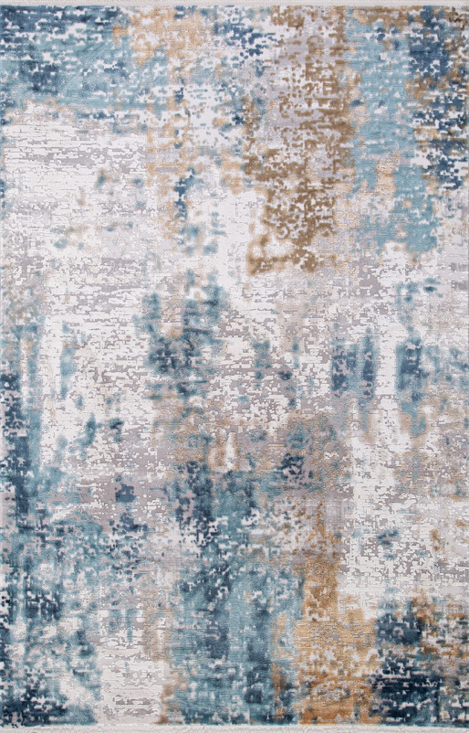 Ковер 12004 - CREAM / BLUE - Прямоугольник
