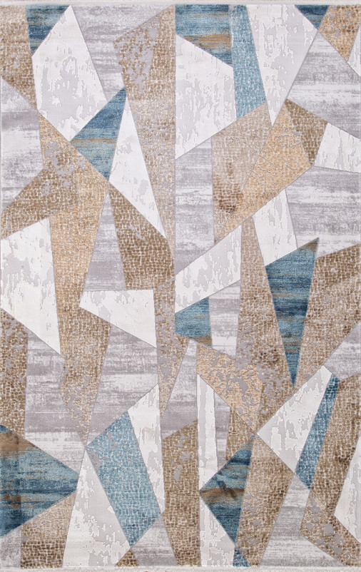 Ковер 12009 - CREAM / BLUE - Прямоугольник
