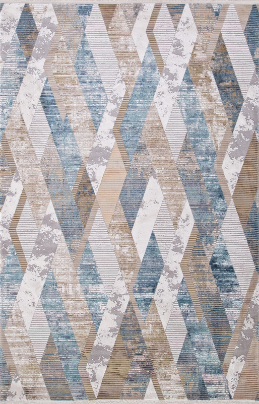 Ковер 12027 - CREAM / BLUE - Прямоугольник