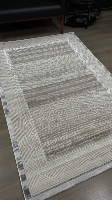 Ковер 9247A - S.BEIGE / P.WHITE - Прямоугольник