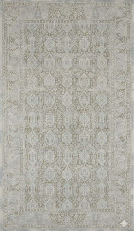 Ковер 9255A - S.BEIGE / P.WHITE - Прямоугольник