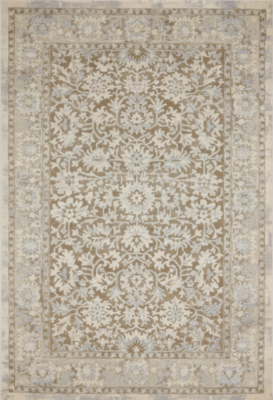 Ковер 9256A - S.BEIGE / P.WHITE - Прямоугольник