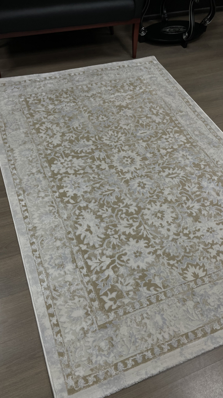 Ковер 9256A - S.BEIGE / P.WHITE - Прямоугольник