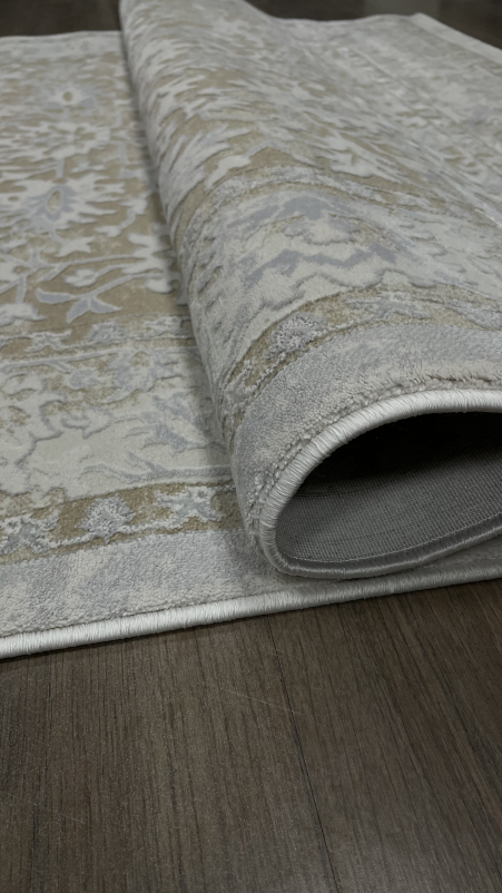 Ковер 9256A - S.BEIGE / P.WHITE - Прямоугольник