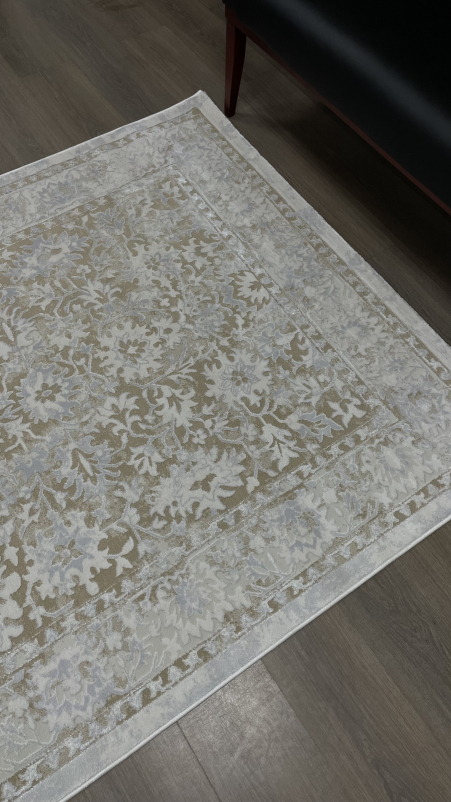 Ковер 9256A - S.BEIGE / P.WHITE - Прямоугольник