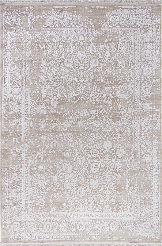 Ковер 21365C - D.BEIGE / WHITE - Прямоугольник