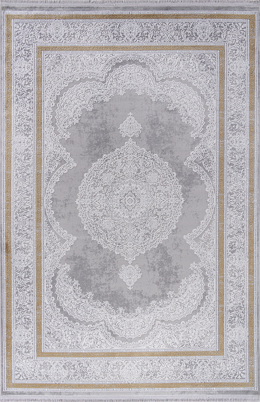 Ковер 26162A - GREY / WHITE - Прямоугольник