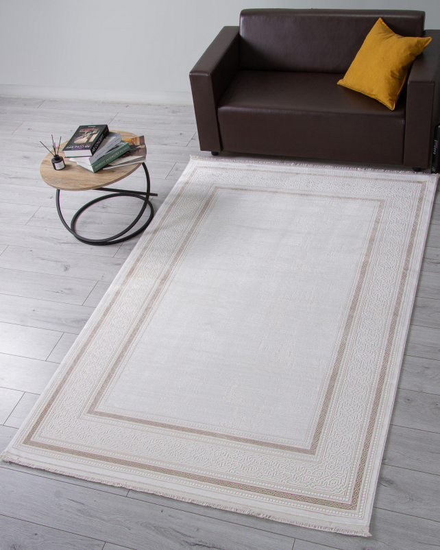Ковер 32218C - WHITE / CREAM - Прямоугольник