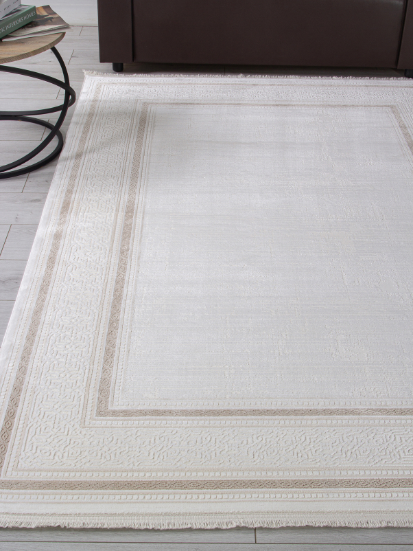 Ковер 32218C - WHITE / CREAM - Прямоугольник