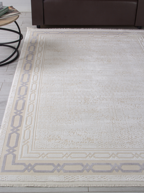 Ковер 34069A - WHITE / BEIGE - Прямоугольник
