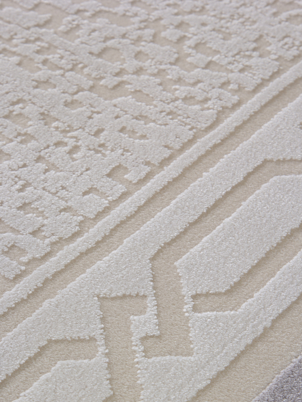 Ковер 34069A - WHITE / BEIGE - Прямоугольник