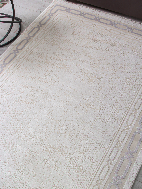 Ковер 34069A - WHITE / BEIGE - Прямоугольник