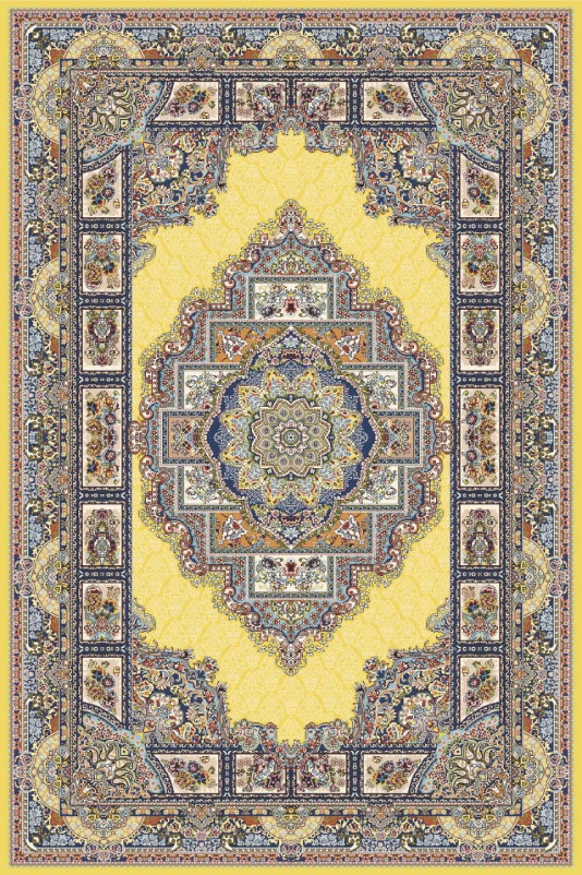 Ковер 6803 - YELLOW - Прямоугольник