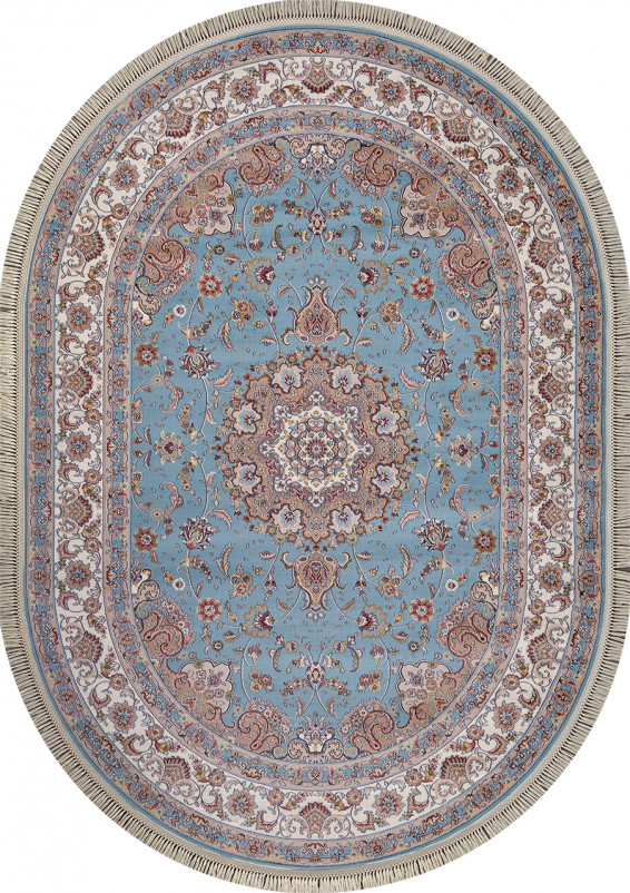 Ковер D158 - BLUE - Овал