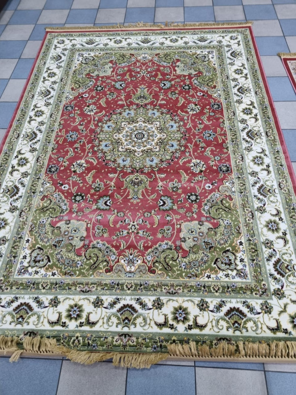 Ковер D158 - PINK-GREEN - Прямоугольник