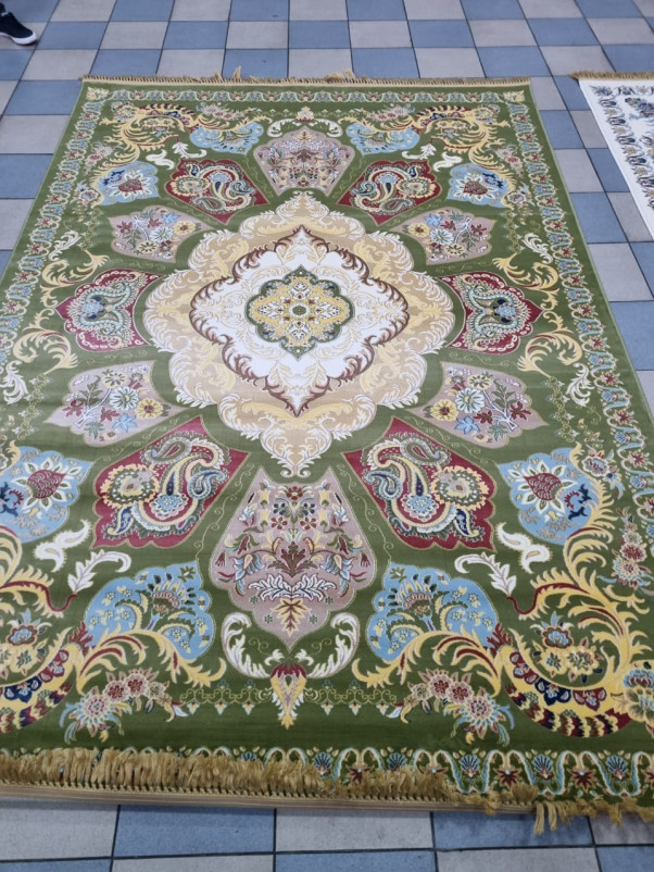 Ковер D428 - GREEN - Прямоугольник