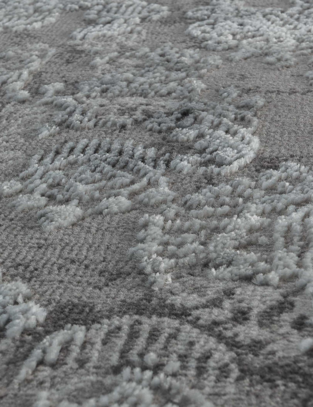 Ковер 03759A - GREY / GREY - Круг