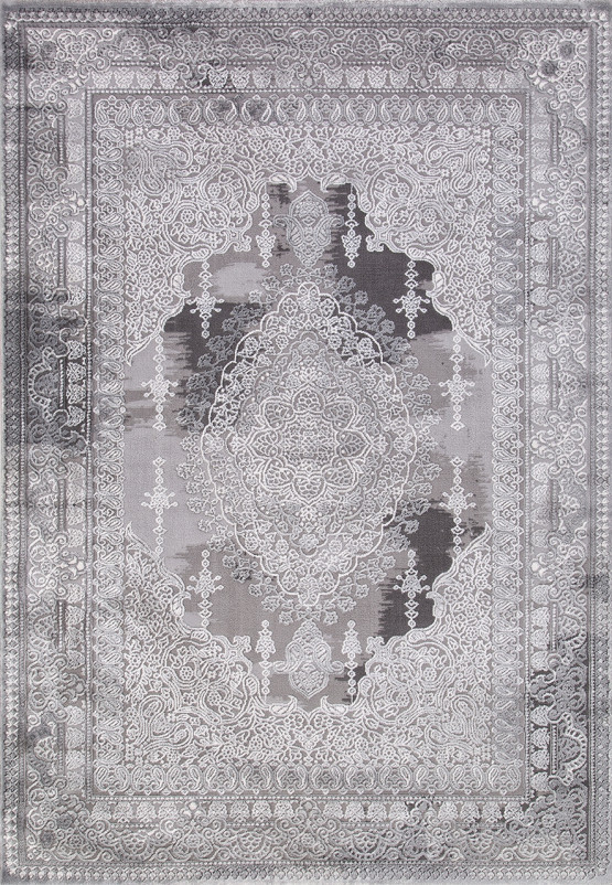 Ковер 03763A - GREY / GREY - Прямоугольник
