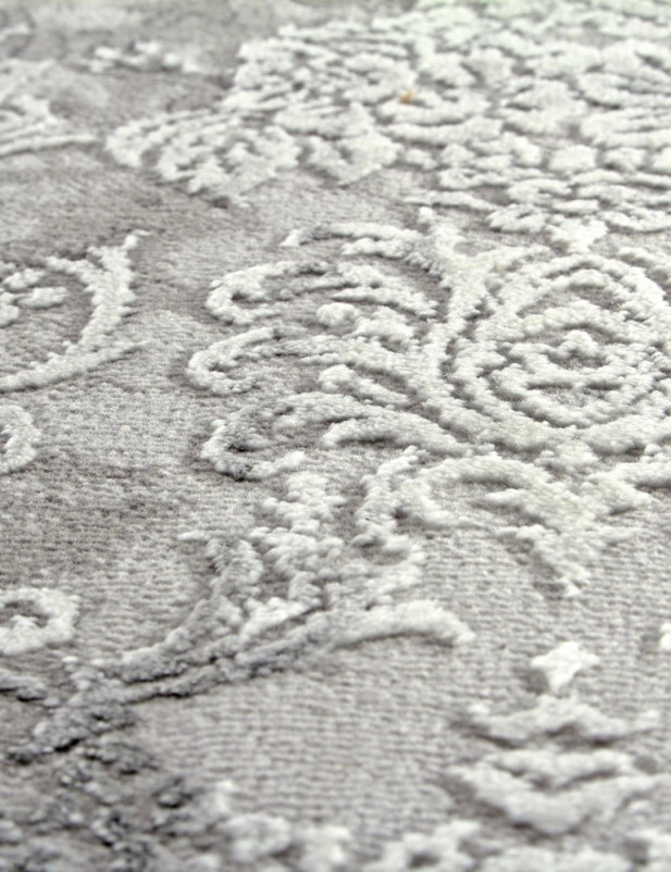 Ковер 03764A - GREY / GREY - Овал