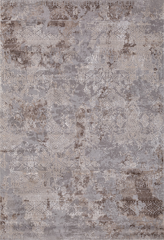 Ковер 03851C - GREY / BROWN - Прямоугольник