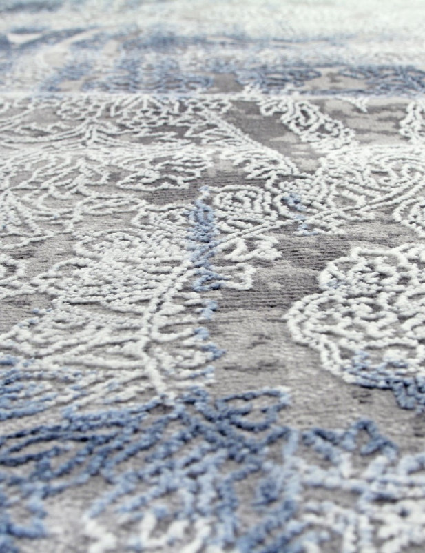 Ковер 03859A - BLUE / BLUE - Прямоугольник