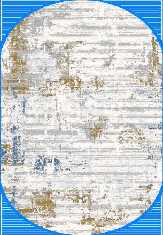 Ковер GA012N - GREY / MULTI - Овал