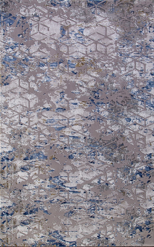 Ковер 18801 - 953 GREY BLUE - Прямоугольник