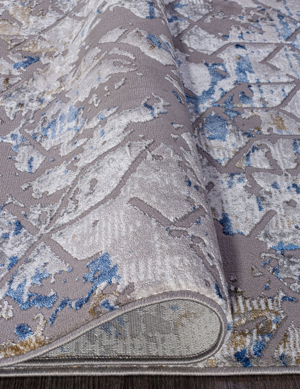 Ковер 18801 - 953 GREY BLUE - Прямоугольник
