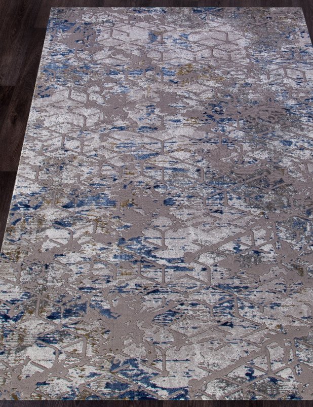 Ковер 18801 - 953 GREY BLUE - Прямоугольник