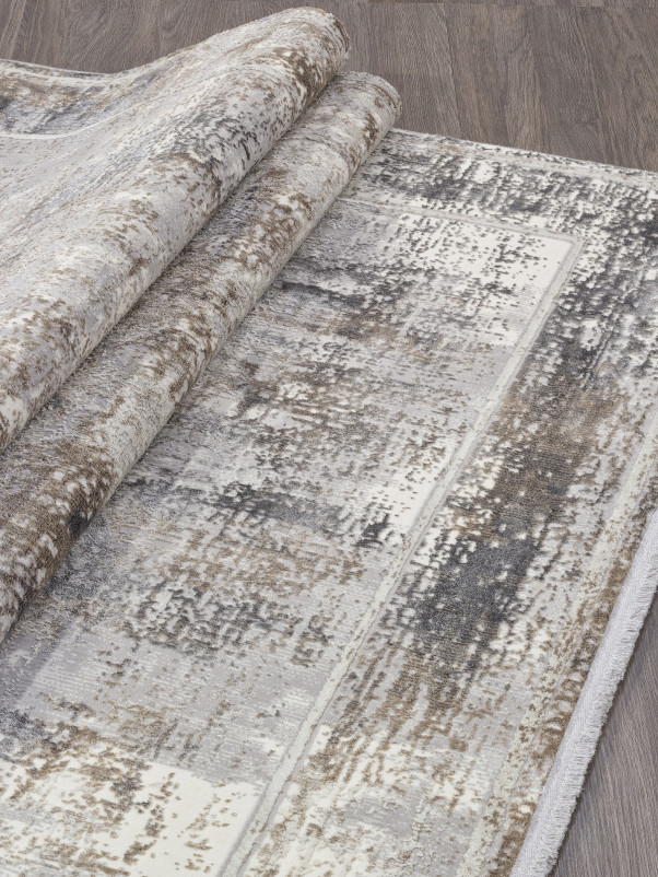Ковер 00225A - GREY FDY / BEIGE FDY - Прямоугольник