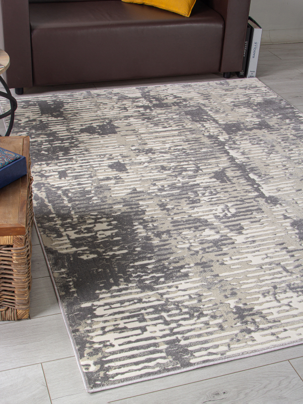 Ковер D999 - CREAM-GRAY - Прямоугольник