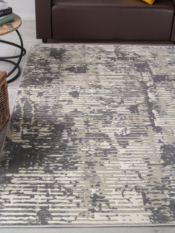 Ковер D999 - CREAM-GRAY - Прямоугольник