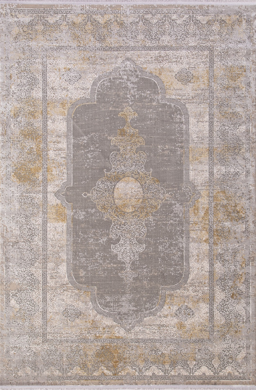Ковер 9305 - GREY / BLUE - Прямоугольник