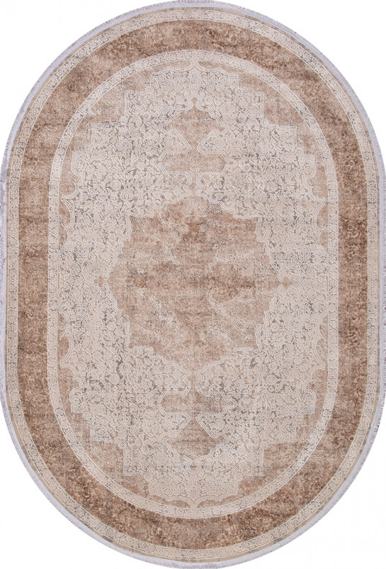 Ковер 9315 - BEIGE / BEIGE - Овал