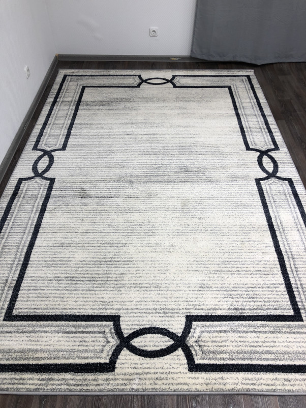 Ковер D752 - CREAM-GRAY - Прямоугольник