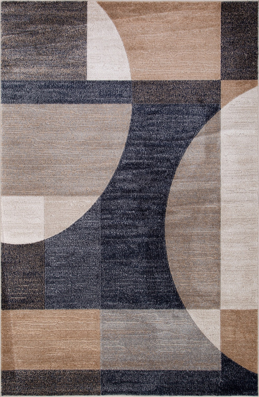 Ковер D788 - BEIGE-GRAY - Прямоугольник